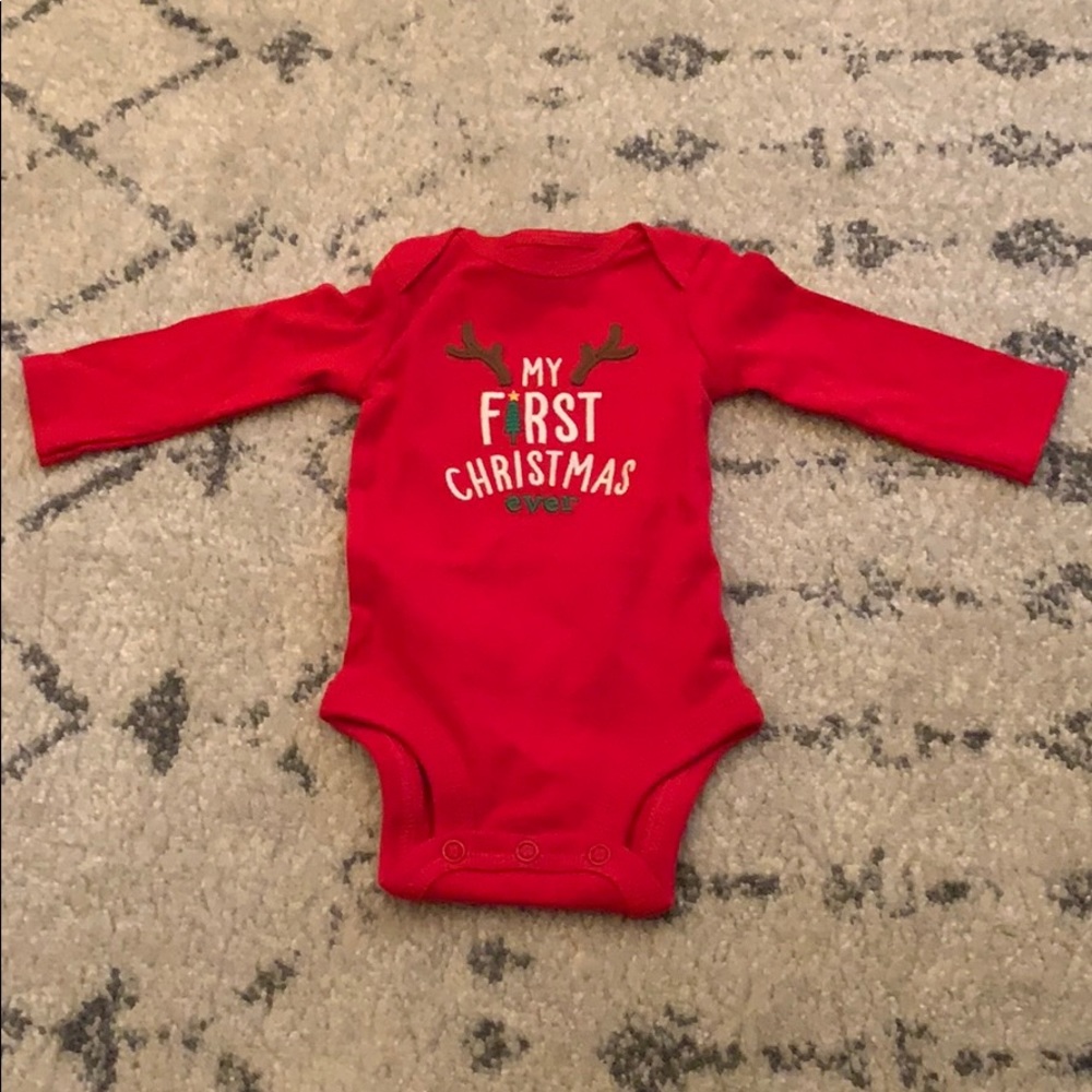 My First Christmas Onesie